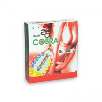 Black Cobra Condom - Romantic Condoms - Herbal Medicos 