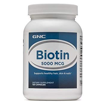 GNC Biotin 5000 mcg 120 CAPSULES