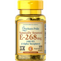 Vitamin E-400 iu Naturally Sourced 400 IU / 100 Softgels