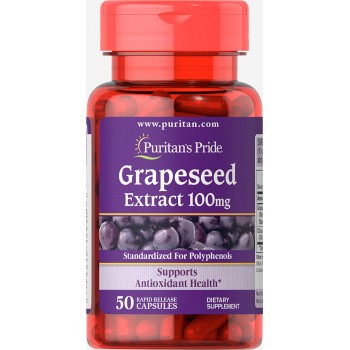 Grapeseed Extract 100 mg 50 Capsules