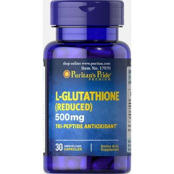 L-Glutathione 500mg 30 Capsules