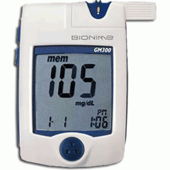 Bionime Blood Glucose Monitoring System Noble Metal Electrode Strip GM300 By Herbal Medicos